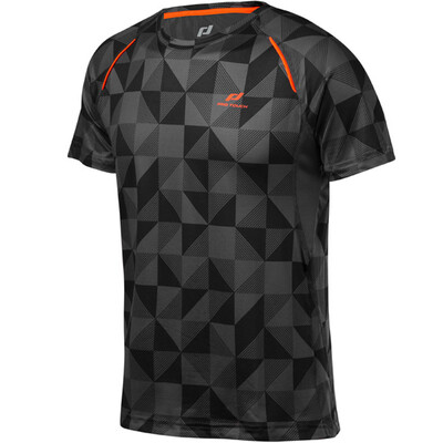 

PRO TOUCH Men&39s Sports Quick-action Sports T-shirt Running Training Fitness Short Sleeve 246344 903-057 Black Full Print XXL