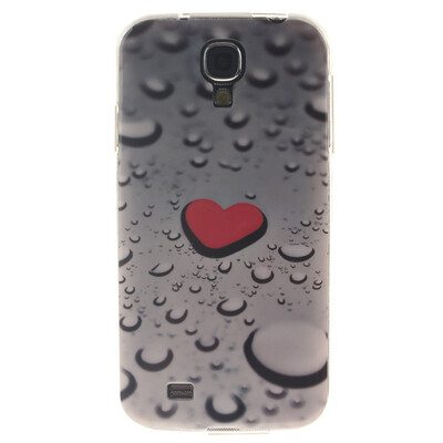

Heart-shaped water drop Pattern Soft Thin TPU Rubber Silicone Gel Case Cover for SAMSUNG Galaxy S4 I9500