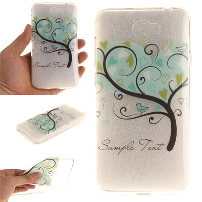 

Love tree Pattern Soft Thin TPU Rubber Silicone Gel Case Cover for Huawei Y5 II