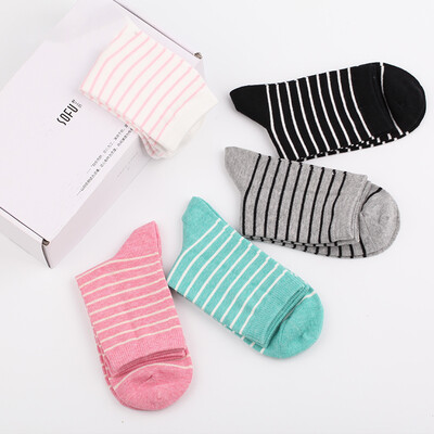 

【Jingdong Supermarket】 Shu Gongfang SOFU Lace Socks [4 pairs of boxed] shallow mouth socks invisible boat socks female