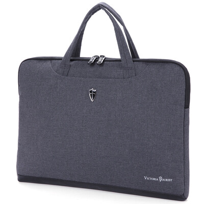 

VICTORIATOURIST VICTORIATOURIST Computer bag 14-inch men&women portable notebook computer bag package V7015 gray