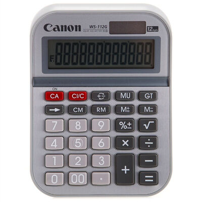 

(Canon) WS-2212G Электронный калькулятор
