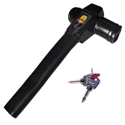 

Golden Tun king tun car steering wheel lock anti-theft lock T-lock CM-0930R black