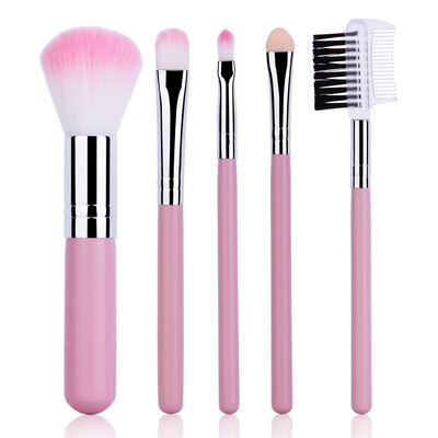 

UPLUS Cosmetic Brushes Set 5 pcs color random