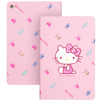 

Hello Kitty IPad AIR2 защитного рукав AIR2 мультфильм защитной оболочки кобура умной заторможенность Katie Десерт