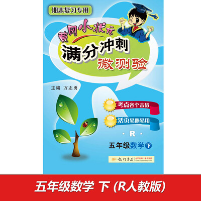 

2017春满分冲刺微测验五年级数学（下）（R）人教版