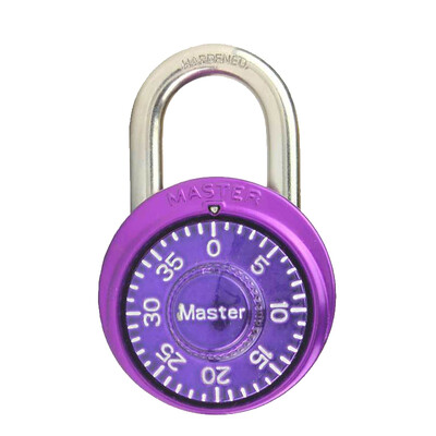 

MASTER (Master Lock) замок для столов замка блокировки замка замка замка 1530MCND фиолетовый