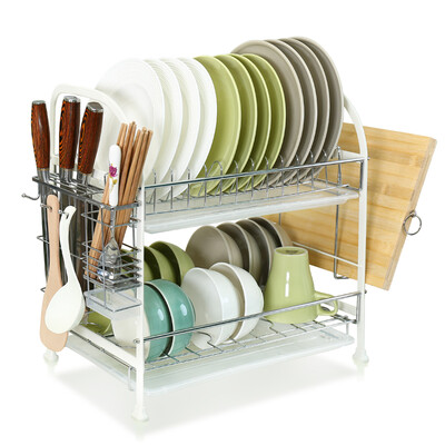 

Bao Youni dish rack drain stand knife holder chopsticks storage rack kitchen racks pot rack kitchen supplies chopsticks cage DQ1520-2