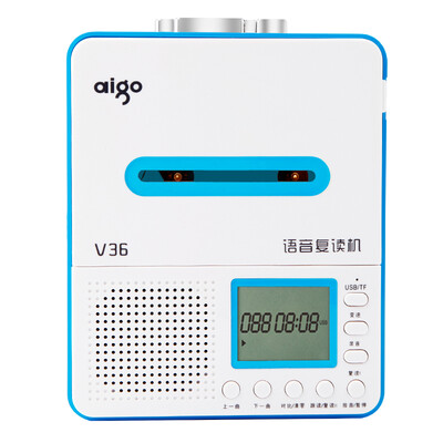 

(Aigo)Магнитофон повторитель V28 обучения Английского языка