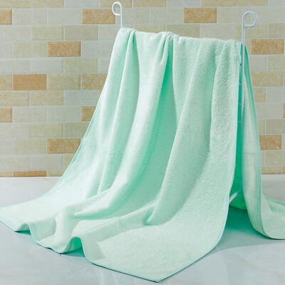 

Covator bath towel plain wood fiber towel absorbent soft NE70135 light green 70 135cm