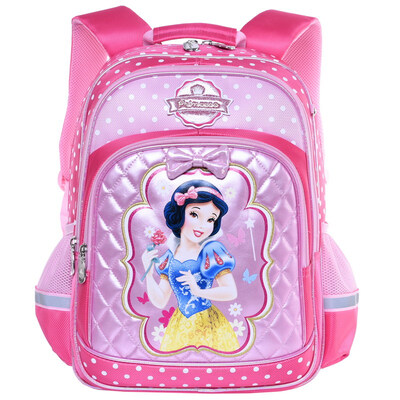 

Disney Disney Princess children bag female models printing cartoon backpack primary school students bag PB0354A pink