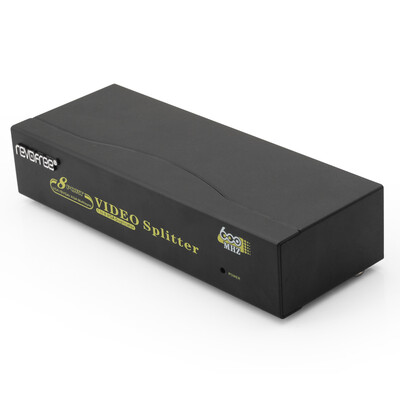 

Rui Fu REVOFREE CY-V6008 VGA splitter one eight screen reader computer monitor a delay of eight into a video frequency divider 8-600 bandwidth