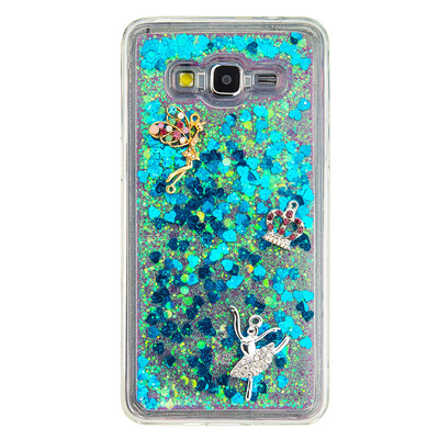 

Dynamic Quicksand Glitter Liquid Soft TPU Case Cover For SAMSUNG J5
