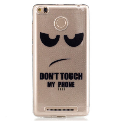 

Eye Dress girl Pattern Soft Thin TPU Rubber Silicone Gel Case Cover for XiaoMi Red Mi 3S