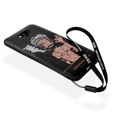 

ESCASE Huawei glory Magic phone shell glorious Magic phone sets Huawei mobile phone shell wrestling soft shell illustrations 5.09 inch fashion gossip
