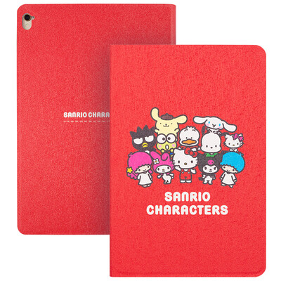 

Плюс модель отличной серия Hello Kitty IPad Pro 9,7 Yingcun защитного чехла / мультфильма защитной оболочки кобура умного заторможенность Happy Family Polka Dot