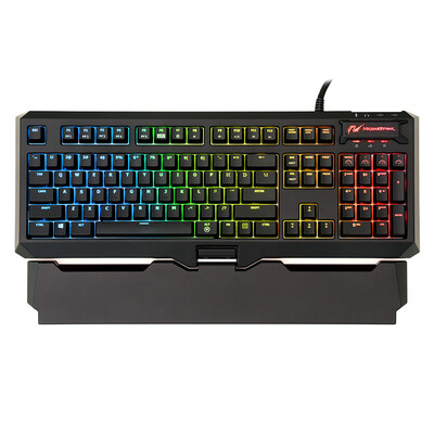 

Кремень (MEGA STONE) Немецкий оригинал вишня (вишня) ого чай RGB Волшебного край оси механических серий клавиатуры HK10 RGB
