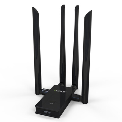 

EDUP EP-AC1622 11AC Dual Frequency 1900M USB3.0 Беспроводная сетевая карта Настольный ноутбук WIFI-приемник Беспроводной приемник