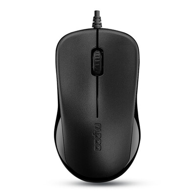 

Peno (Rapoo) 1680 проводная мышь офисная мышь USB мышь ноутбук черный