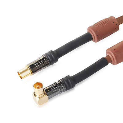 

Ferguson cabos F0570105 cable TV signal line closed line radio frequency cable high-definition set-top box f head cable 15 m upgraded version of the public - metric without thread