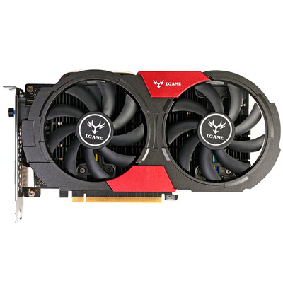 

Colorful iGame1050Ti Flame Ares U-4GD5 GTX1050Ti 1379-1493MHz7000MHz 4G128bit GDDR5 Gaming Graphics