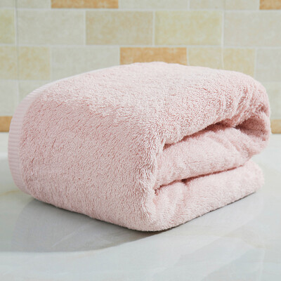 

Juno Covator bath towel plain thick Xinjiang long-staple cotton hotel cotton towel CRM001BT pink 70 140cm