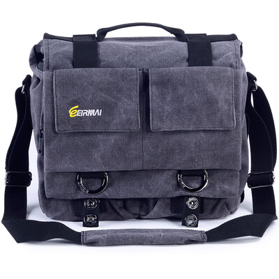 

Rhema (EIRMAI) EMB-SS05 (L) плечо диагональ сумка холст камера 60D цифровая зеркальная камера сумка профессиональная зеркальная пакет древесного угля