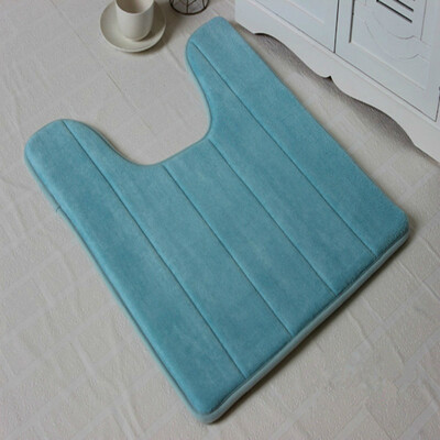 

Shaped Bath Mats Soft Pats Anti Slip Home Bathroom Carpet Decoration Bath Toilet Accessories 4060cm