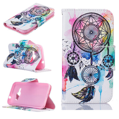 

Dreamcatcher Design PU Leather Flip Cover Wallet Card Holder Case for SAMSUNG Galaxy J1 2016J120F