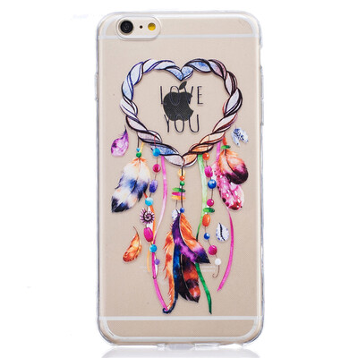 

Love bells Pattern Soft Thin TPU Rubber Silicone Gel Case Cover for IPHONE 6 Plus6S Plus