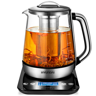 

Hyundai (HYUNDAI) health pot pots pot multi-function glass electric kettle BD-YS1802 black gold
