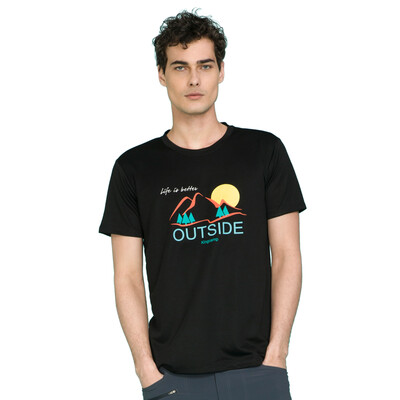

KingCamp outdoor T-shirt male short sleeve round neck quick-drying T-shirt