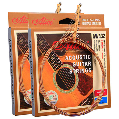 

Alice Alice Folk Guitar String Wire Skeleton Piano String Guitar String 1-6 String 6 Lightweight AW432