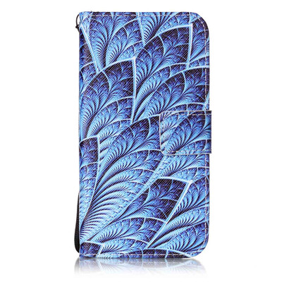 

Blue Dazzle Дизайн PU кожа флип Обложка Кошелек для карты памяти чехол для Samsung Galaxy J3（2016）/J310