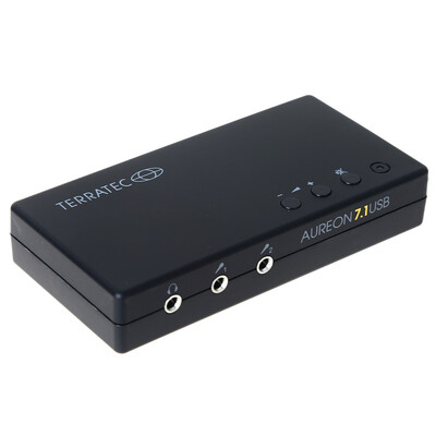 

German Tank TERRATEC proud Long 71 USB external sound card support 71 channel with fiber input&output also has a microphone input function