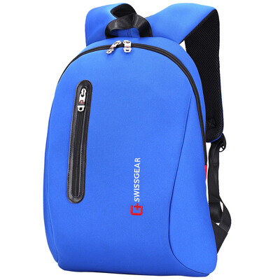 

SWISSGEAR Shoulder Bag Business Casual Shoulder Computer Bag Waterproof Anti-scratch iPad Bag Bag Fashion Outdoor Travel Bag Backpack SA-9863 Blue