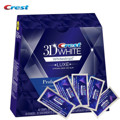 

Crest 3D White Whitestrips LUXE Professional Effects Teeth whitening 10/20 Pouches OR toothpaste toothbrush