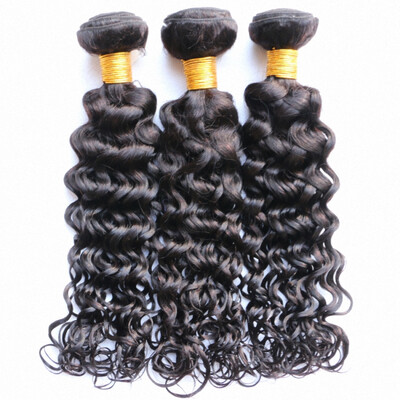 

Brazilian virgin hair 100% human hair natural wave 3 bundles brazilian unprocessed remy natural curly virgin human hair extensions