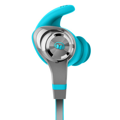 

Монстр (монстр) iSport Intensity BT любят спорт беспроводной Bluetooth гарнитуры уха телефон спортивные наушники с шумоподавлением ухо наушники голубой