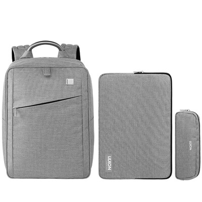 

France LEXON music on the 15-inch shoulder bag computer bag purse package wash bag combination models men&women business leisure travel bag LNE602552O06T orange