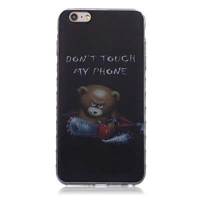 

Bear Pattern Soft Thin TPU Rubber Silicone Gel Case Cover for IPHONE 6 Plus/6S Plus