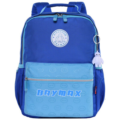 

Disney Disney white children bag light casual backpack kindergarten first grade primary school student bag IL0011B color blue