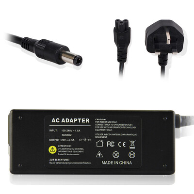 

90W 20V 4.5A AC Adapter Charger for Fujitsu Laptop Adapter UK Plug