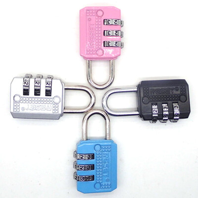 

RESET RST-071 paint password padlock luggage drawer mini color password padlock 4 combination