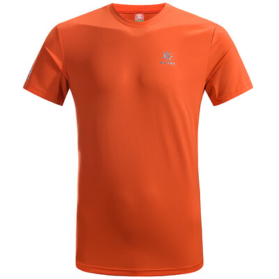 

Kailas (Kailas) с круглой шеей Футболка Slim с короткими рукавами спортивный пот дышащая стрейч быстросохнущая сплошные цветные модели KG710429 мужские модели sunset orange XL