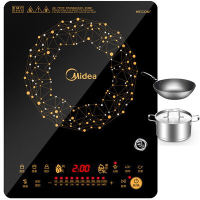 

Соединенные Штаты Америки (Midea) плита WT2118 умный равномерный огонь десять скорость огневая (подарок + мелкодисперсная железная сковорода Европейский банк)