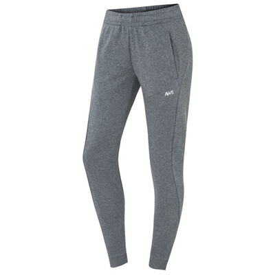 

ANTA Women's Pants 96637744-2 Knitted Sports Pants Slim Pants H150R Gray Gray M