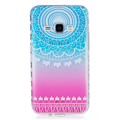 

Windbell Pattern Soft Thin TPU Rubber Silicone Gel Case Cover for SAMSUNG Galaxy J1 2016/J120F