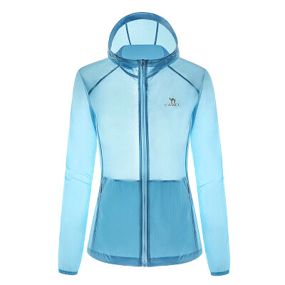 

Camel (CAMEL) outdoor skin clothing men and women models light skin windbreaker male A7S2U7162 jazz blue