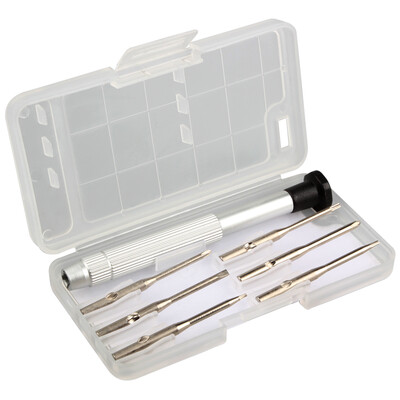 

Jimmy JM-JA106 6-in-1 Multi-function Mini Precision Screwdriver Set Mobile Phone Watch Laptop Digital Repair Tool Screwdriver